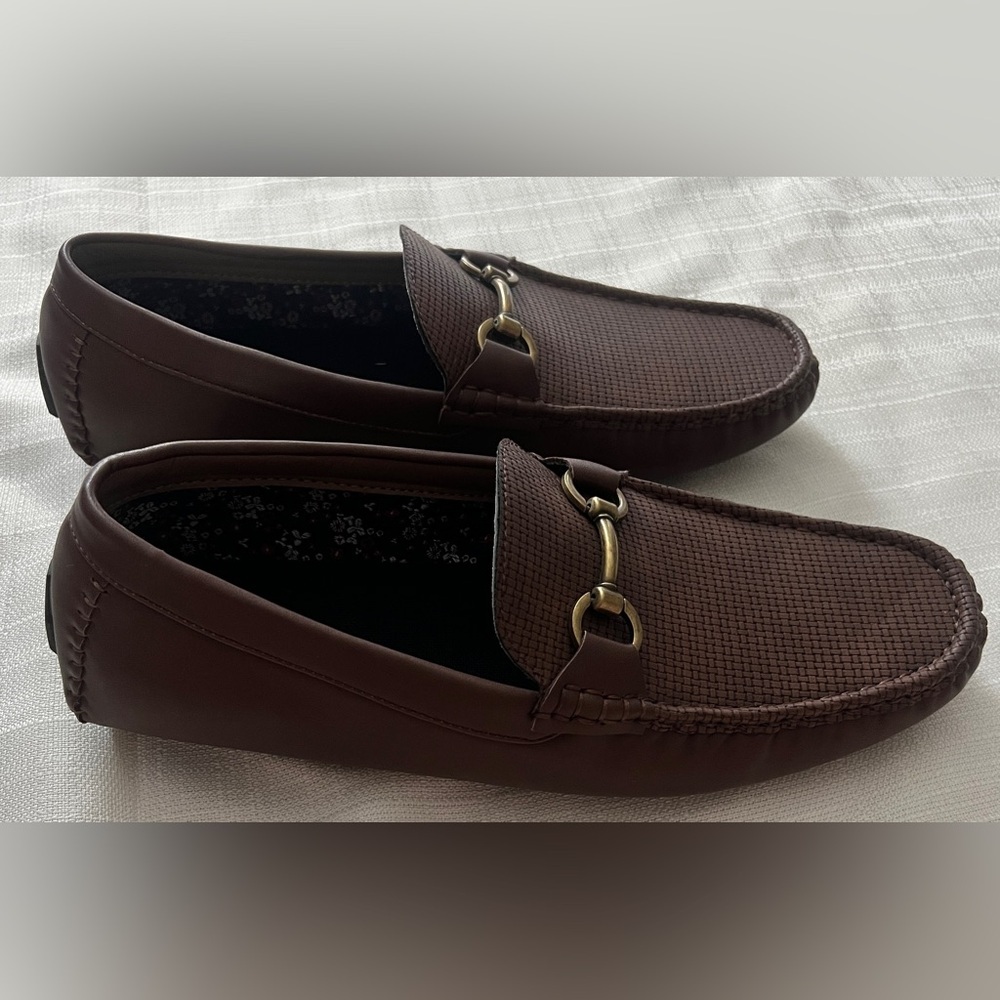 Madden Men's Brown Loafers Size 10 - Picture 4 of 9
